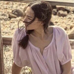 DOEN Jeanne Top | Wisteria (Puple / Lilac) | Size M | EUC